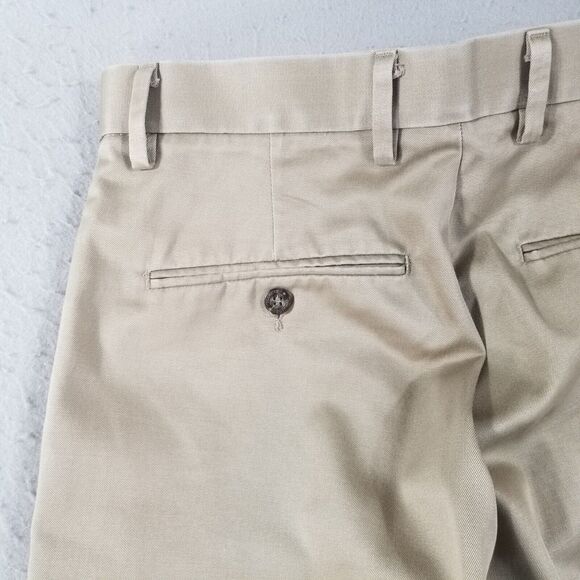 Dockers D2 signature khaki pants men's 32x29 beige preppy retro - Picture 8 of 11